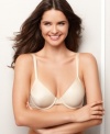 No poking, no show-through, all comfort. Comfort Flex bra by Barely There moves gently with you. Style #4051