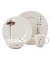 A flourish of thistles and starkly elegant vines add natural charm to this place setting. The perfect dinnerware collection for everyday to formal dining, Flourish place settings go easily from oven to table to dishwasher. Qualifies for Rebate