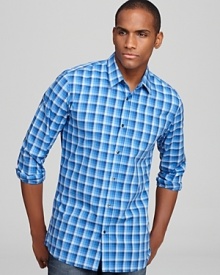 HUGO Elisha Check Sport Shirt - Slim Fit