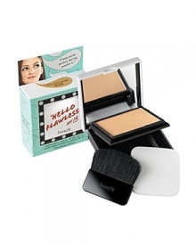 This silky powder cover-up glides on naturally sheer and layers beautifully for customized coverage with SPF protection. With six shades, it's easy to find your perfect match.Tips and tricks: For a sheer finish, sweep hello flawless! on with your brush. With quick, light strokes, blend from the center of your face outward. Use it over bare skin, moisturizer or primer to look naturally flawless! To cover it all (& then some!), apply evenly over entire complexion with sponge. For spot cover-up, dab on boo boos & blend.Product details · 7.00 g Net wt. 0.25 oz· Lesson included.Shades: never settle (fair petal) me, vain? (neutral champagne) i'm cute as a bunny (natural honey) all the world's my stage (sunny beige) why walk when you can strut? (rich hazelnut) it's about me, me, me! (toffee)