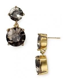 Make statement jewelry your signature with kate spade new york's faceted drops. Denim or dressed to the nines, these jewels add vintage glamour.