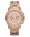 As lovely as a dozen roses: a warm-hued watch by Fossil.