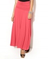 A dramatic style statement, any way you wear it! INC's petite maxi skirt converts into sultry strapless dress for evening.