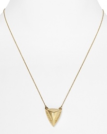 Master mystic charm with House of Harlow 1960's pyramid pendant necklace.