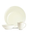 Full of possibilities, this ultra-versatile Colorwave white dinnerware set is half glossy, half matte and entirely timeless in durable stoneware. Mix and match service for four with square shapes or any of the other Colorwave shades.