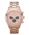 Make a bold statement of style with this warm watch by Michael Kors.