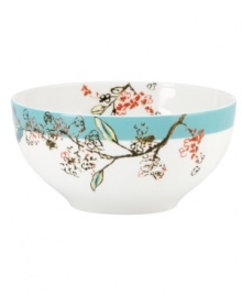 Make your favorite treats sing with Chirp dessert bowls from Lenox Simply Fine. Adorned with the beloved birds and florals of Chirp dinnerware and in oven-safe bone china, it's an irresistible addition to any casual dining collection. Qualifies for Rebate