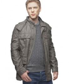 Top off your look with this laid-back jacket from Levi's.