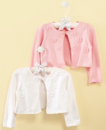 Cover her up in cuteness with this pretty cardigan from First Impressions.