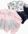 Cater to the tiny dancer in her with this whimsical tutu tunic and legging set from Little Me.