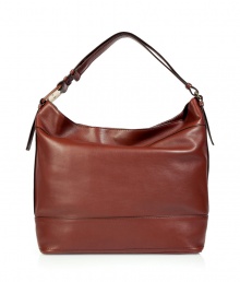 This slouchy modernized hobo bag from Salvatore Ferragamo adds effortless elegance to any look - Top carrying handle, slouchy shape, magnetic clasp closure - Perfect for workweek chic or off-duty cool