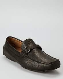 BOSS Black Dreper Pebble Bit Driver Loafers