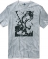 Raise the bar on your bar style with this cool graphic t-shirt from Kenneth Cole Reaction.