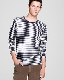 Benson Stripe Long Sleeve Tee