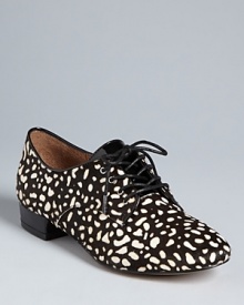 DV Dolce Vita goes spotty for the oxford trend in these style-right lace up flats.