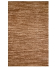 Variegated coloration in subtle striping gives way to modern texture and simple elegance in the Corsica area rug from Liora Manne. Hand-woven in India of pure wool fibers, the Madrid area rug is a comforting, stylish addition to any decor.