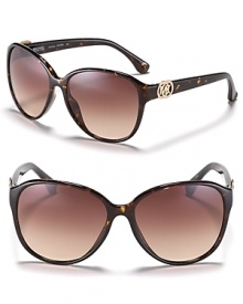 Shield your eyes in star-worthy style. MICHAEL Michael Kors oversize sunnies defy dated trends.