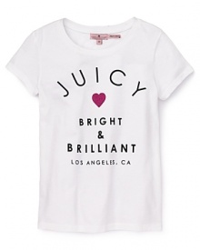 Juicy Couture Girls' Bright & Brilliant Trend Tee - Sizes 7-14