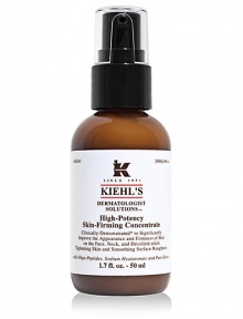 High Potency Skin Firming Concentrate. Powerful, skin-firming concentrate is formulated with a potent blend of ingredients to significantly improve the skin's appearance on the face, neck and décolleté. With continued use over time, this treatment has a significant and progressive effect firmness and smoothness. 1.7 oz. 