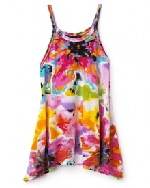 Flowers by Zoe Toddler Girls' Watercolor Tunic - Sizes 2T-4T