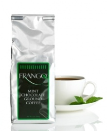 Frango's classic chocolate mint candies are now in sippable form. Savor the decadent trio of chocolate, mint and coffee all in one bold blend that's perfect when placed on any home dessert menu.