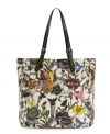 In your choice of interesting prints, the shopper purse by The Sak takes center stage in your handbag collection.