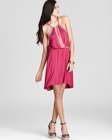 Ella Moss Dress - Skylar Color Block