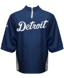 Be prepared for extra innings! This Detroit Tigers MLB convertible jacket from Majestic is a fan's best kept secret to staying comfortable in any weather.