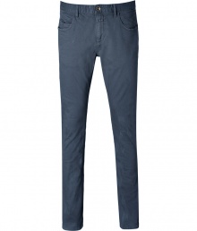 Get the look of the moment in Closeds blue slim fit jeans - Classic five-pocket styling, logo detail at fly, belt loops - Straight leg, slim fit - Wear with a long sleeve tee, a cardigan and lace-up boots