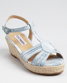 Steve Madden Girls' JChelsea Wedge Sandals - Sizes 1-5 Child