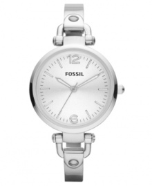 Grace your wrists with this darling Georgia collection watch from Fossil.