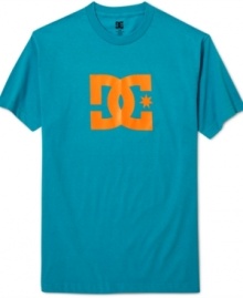 This DC Shoes logo t-shirt is simple yet stylish.