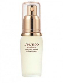 A concentrated essence that replenishes essential moisture, promotes increased smoothness and enhances resilience of skin. Concentrated serum boosts skin's moisture content, while promoting supple, radiance and a smooth texture. Recommended for dry and very dry skin. Use morning and night after cleanser and softener on face or neck. Use over makeup for a dewy effect.