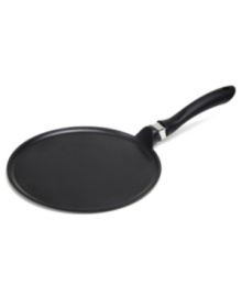 Heat tortillas the authentic way with the IMUSA cast aluminum cormal. The flat surface helps distribute heat evenly and quickly, while its nonstick coating makes it possible to cook with little or no oil. Also great for making pancakes!