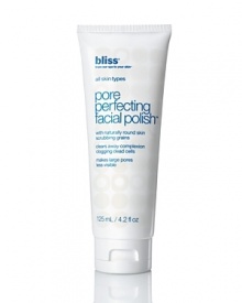 The epitome of exfoliation, this soft and safe-for-all-skin-types smoothing scrub makes large pores look like they've shrunk. A pea-sized amount massaged into the skin for 30 seconds refines pores and makes skin look positively picture-perfect.