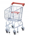 To the market they go with this durable metal shopping cart built to their size. Pretending to shop has never been more fun!