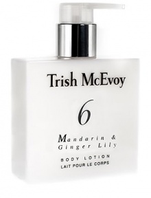 The feeling after a crisp, energetic walk inspired Trish McEvoy to create #6 Mandarin and Ginger Lily, a powerful mingling of mandarin and lily. 5 oz. 