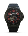 AWI International Aero Drive 46 Round Black PVD Watch, 46mm