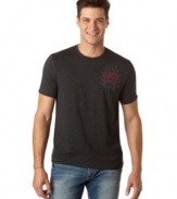 Rock the modern look of this graphic t-shirt from Calvin Klein Jeans.