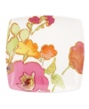 In an inspiring display of alluring watercolors, the Floral Fusion accented square plates offer a bright, contemporary addition to your table. Mix and match across the Lenox Floral Fusion dinnerware collection for a stunning presentation. Qualifies for Rebate