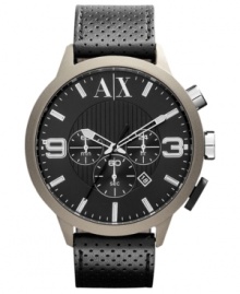 The perfect watch for styling both office and casual looks, by AX Armani Exchange.