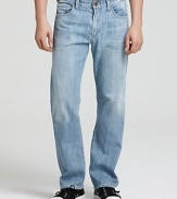 Citizens of Humanity Straight Leg Sid Jeans in Malcolm Wash