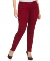 Refresh your denim this season with Kut from the Kloth's plus size skinny jeans, finished by a cranberry wash.