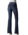 From BandolinoBlu, classic, flattering bootcut jeans for all of your casual days.