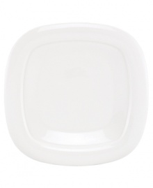 Approach mealtime from a new angle with the Aspen Ridge square plates from Lenox. Fresh and understated, this dinnerware features a pure white glaze and elegant modern lines that evoke winter's snow-capped slopes. Qualifies for Rebate