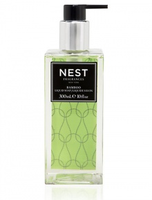 Nest Fragrances' liquid hand soap contains natural plant extracts and antioxidants to help clean and nourish the skin while leaving behind a light, uplifting fragrance. 10 oz.