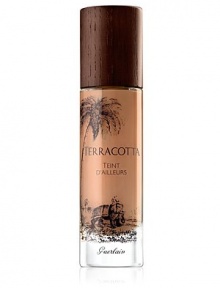 Terracotta Teint D'Ailleurs is a new basic for beautiful skin, the first tinted moisturizer in the collection, it captures the summer's sun-kissed radiance and holds true on the skin from morning until night.The unprecedented texture, part tinted gel and part cream melts away like silk, gliding over the skin to blend away imperfections, smooth and even out the complexion. 