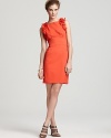 Trina Turk Dress - Mina Ruffle Ponte Knit