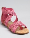 DV Dolce Vita Girls' Yumi Sandals - Sizes 11-12 Toddler; 13, 1-4 Child