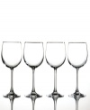 Inspired by Tuscan vineyards, these Chardonnay wine glasses capture the pleasures of Italy's wine country. Beautifully crafted to bring out the color and texture of wine, this stemware set is designed with a simple, understated base that accentuates its aroma. Qualifies for Rebate